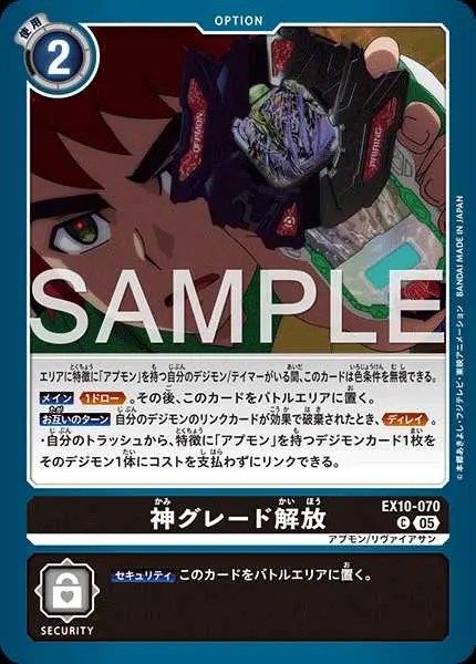 神グレード解放 EX10-070 の商品画像