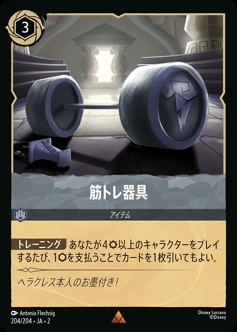 筋トレ器具(Foil) 204/204･JA･2 の商品画像