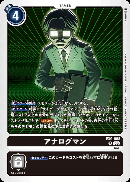 アナログマン EX9-068 の商品画像