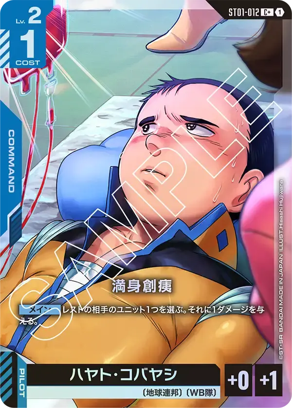 満身創痍(パラレル) ST01-012-P1 の商品画像