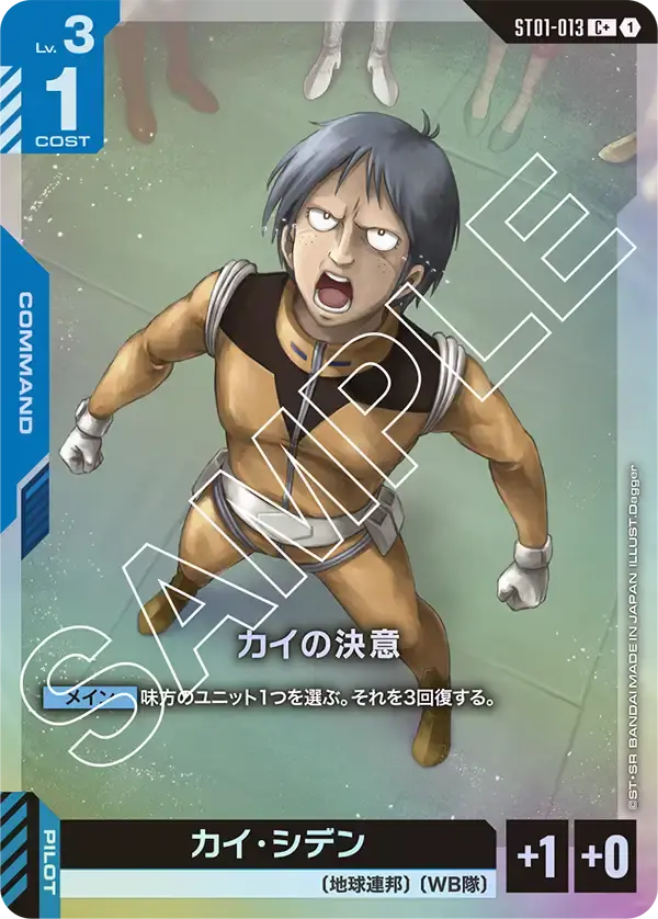 カイの決意(パラレル) ST01-013-P1 の商品画像