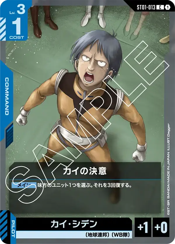 カイの決意 ST01-013 の商品画像