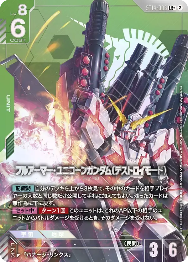 パラレル】フルアーマー・ユニコーンガンダム（デストロイモード