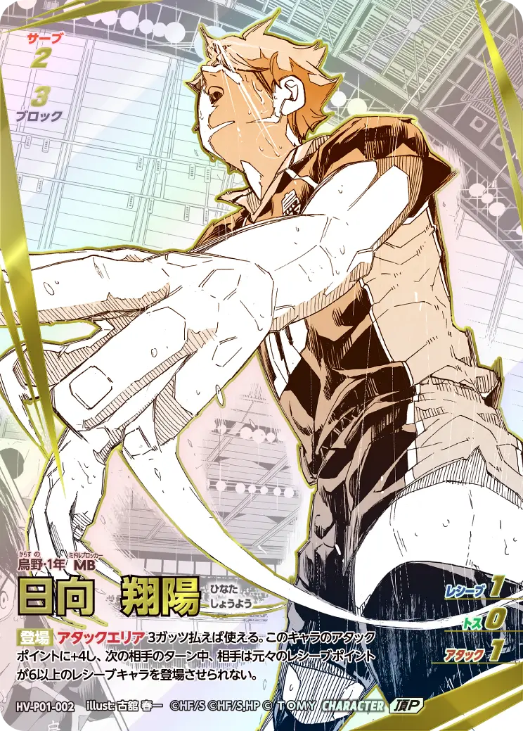 日向 翔陽(パラレル） HV-P01-002 の商品画像