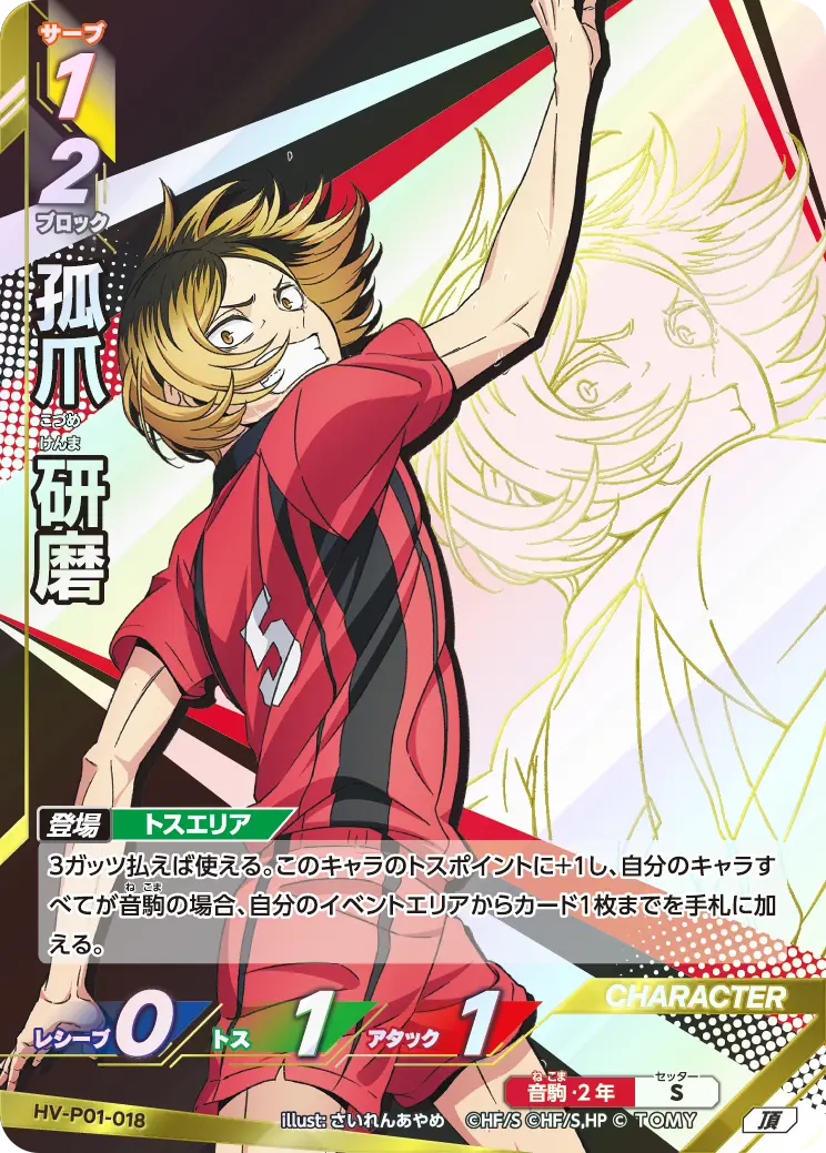 孤爪 研磨 HV-P01-018 の商品画像