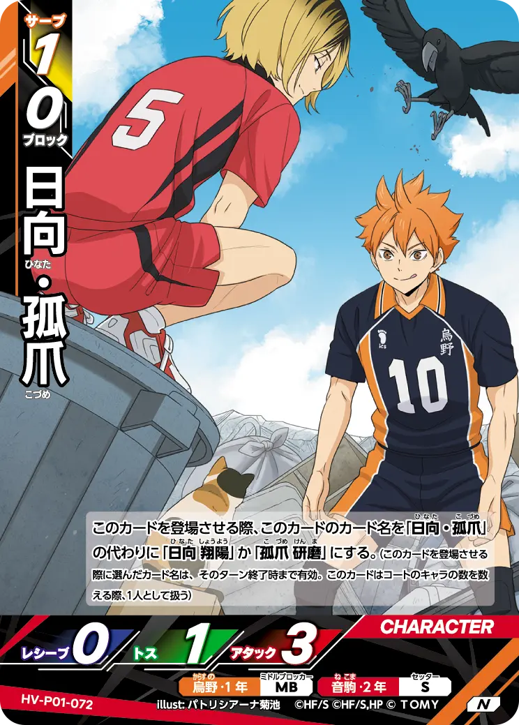 日向・孤爪 HV-P01-072 の商品画像