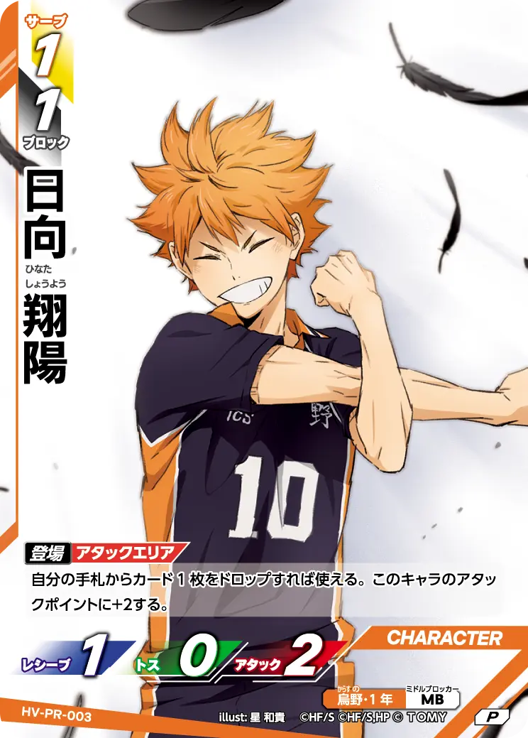 日向 翔陽 HV-PR-003 の商品画像