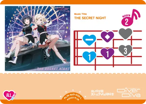 THE SECRET NiGHT PL!N-bp3-032-L の商品画像