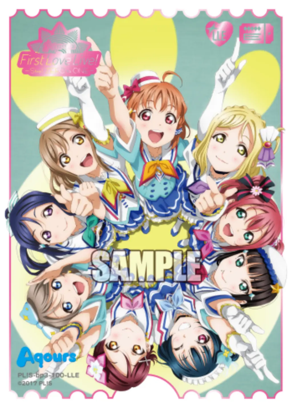 Aqours First LoveLive! ~Step! ZERO to ONE~ PL!S-bp3-100-LLE の商品画像