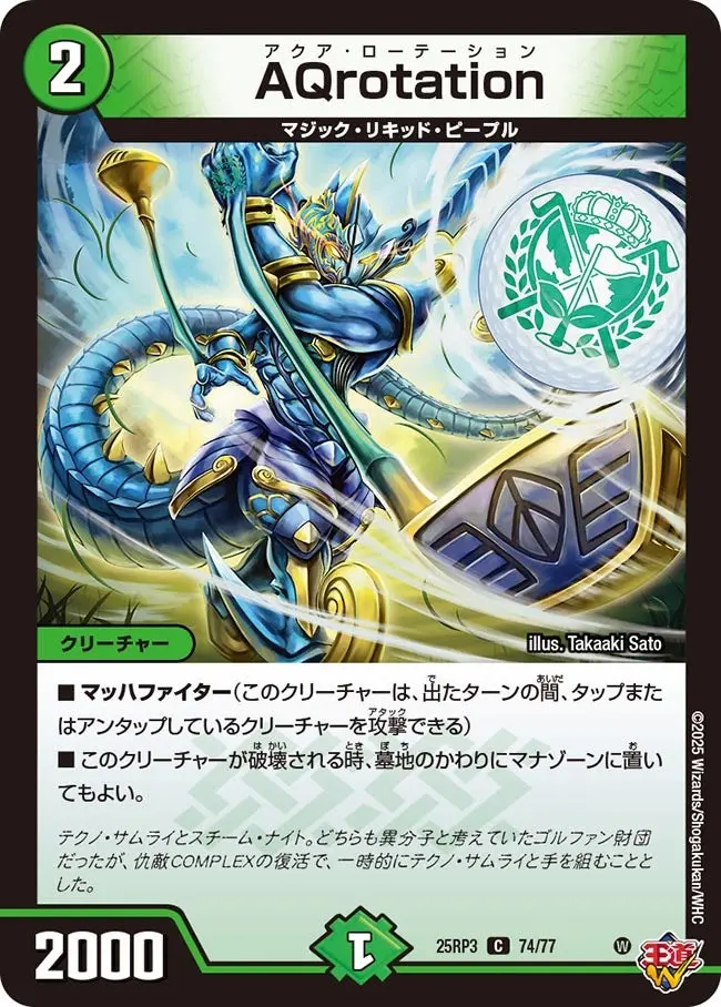 AQrotation DM25RP3 74/77 の商品画像