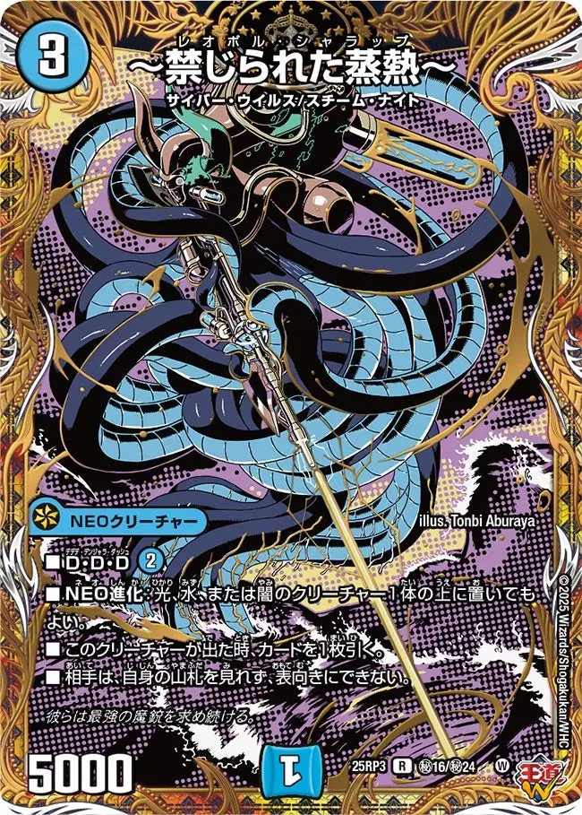 ～禁じられた蒸熱～(シークレットレア) DM25RP3 秘16/秘24 の商品画像