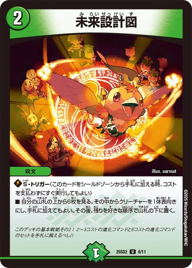 未来設計図 DM25SD2 6/11 の商品画像