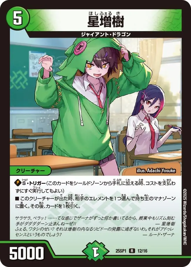 星増樹 DM25SP1 12/16 の商品画像